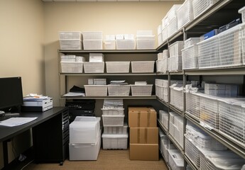 Office Storage Room.