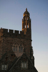 Collegiate Gothic Architecture Style building