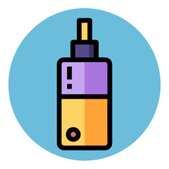 electronic cigarette icon