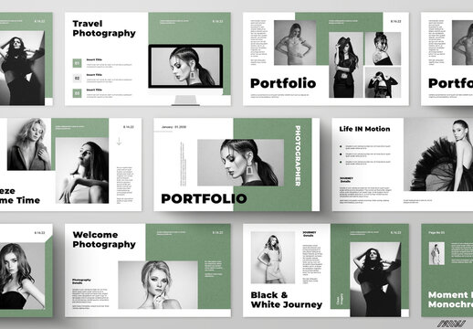 Portfolio Photographer Presentation Template