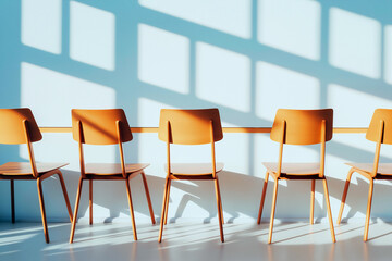 Bright Seating with Shadows