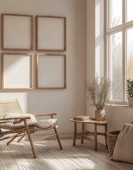 Cozy Living Room Interior.