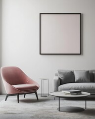 Minimalist Living Room.