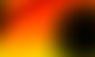Abstract blurred background image of red, orange, yellow colors gradient used as an illustration. Designing posters or advertisements.