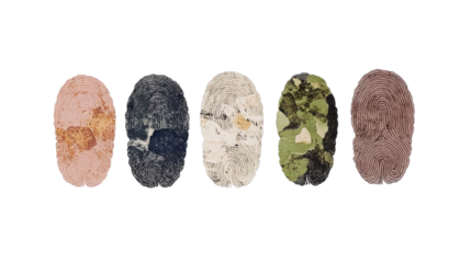 Unique Fingerprint Symbols for Biometric Identity Generative AI