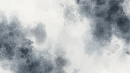 Abstract horizontal watercolor background. Hand drawn vector texture. Brush stroked painting pastel color watercolour