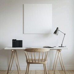 Minimalist Home Office.