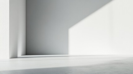 Obraz premium White Room Corner.