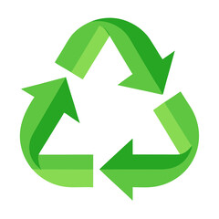 green refresh recycle icon