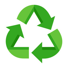 green refresh recycle icon