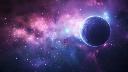 Space abstract background