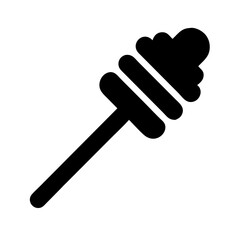 honey dipper stick icon