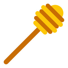 honey dipper stick icon