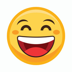 world smile day face emoji isolated happy face