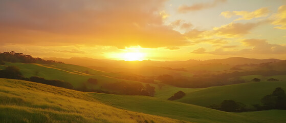 Obraz premium Breathtaking Natural Landscapes: Vibrant Sunsets, Serene Forests, and Colorful Ocean Views with Stunning Skies and Tranquil