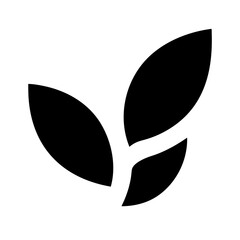 leaves shape icon