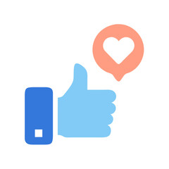 Obraz premium like icon