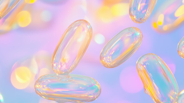 Boost Joint Health and Reduce Inflammation with Cod Liver Oil Highlighted in a Holographic Display