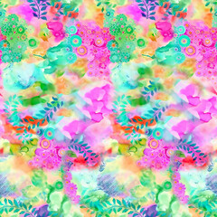 watercolor Shibori pattern, tie dye allover, textile, Shibori allover, dye pattern, watercolour pattern,design Abstract Print, Shibori print