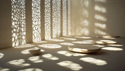 Minimalist and unique interior design in the house