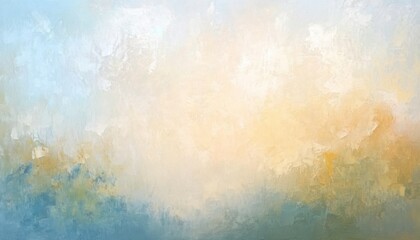 Abstract oil painting background with a soothing color blend