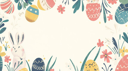 Easter style wallpaper