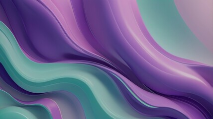 Naklejka premium Neon Purple and Pastel Mint