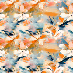 watercolor Shibori pattern, tie dye allover, textile, Shibori allover, dye pattern, watercolour pattern,design Abstract Print, Shibori print