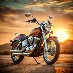 image showcasing a motorcycle