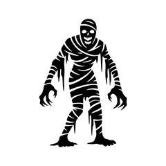 Mummy logo icon design illustration