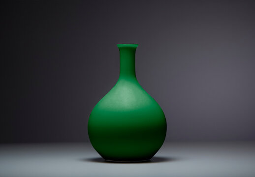 Ceramic Vase Mockup With Generative AI