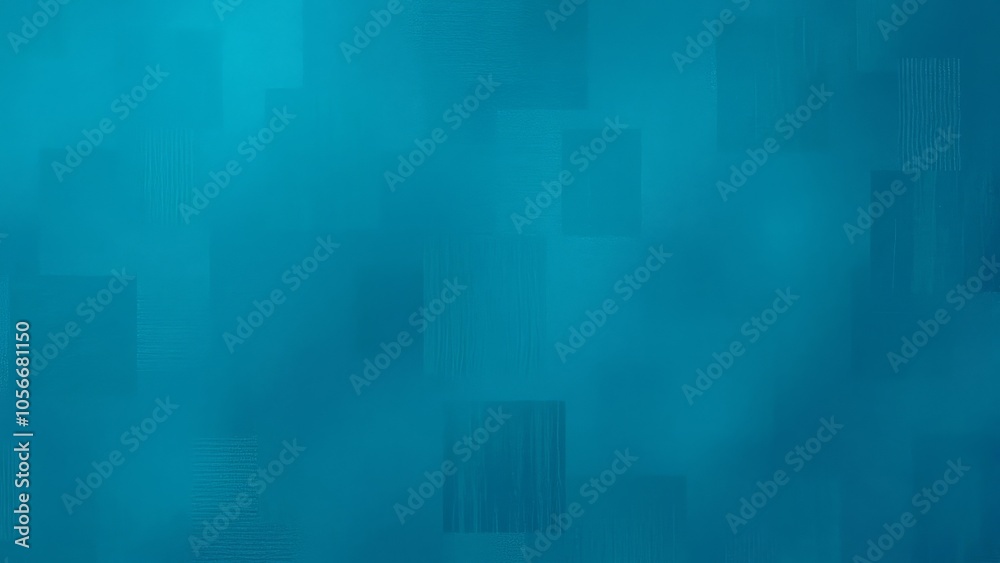 Poster abstract teal geometric pattern with subtle gradients, creating a modern and stylish background