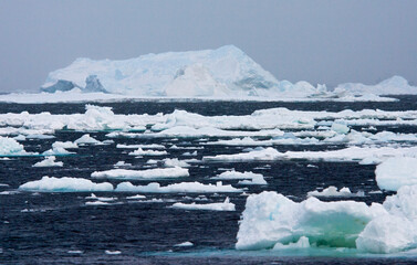 Drijfijs Antarctica, Drift ice Antarctica © Marc