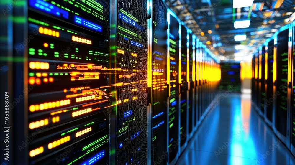 Poster exploring the intricacies of standardized server environments in modern data centers