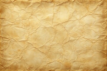 Fototapeta premium Cream-colored parchment sheet with subtle cracks and creases, reminiscent of aged book pages, cream, aged, parchment, crackled