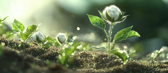 The Plant Of Cotton It S Starts To Increase