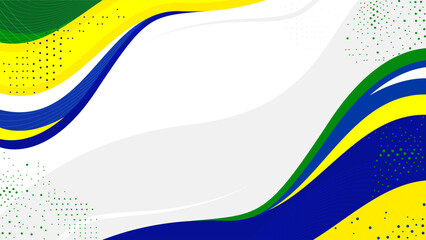 Brazil flag Background concept for Independence, National Day and other events