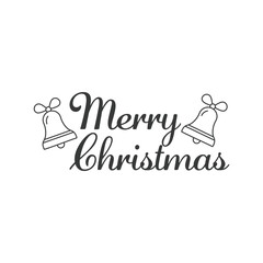 Christmas Holiday Greeting. Typography for print or use as  Christmas poster, Christmas card, Christmas background 