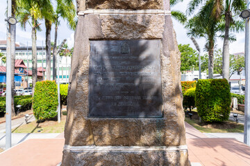 Australian Armed Forces War Memorial (North Borneo War Monument). Originally erected 8th May 1923...