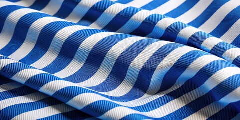 Obraz premium Explore this stylish blue and white stripes pattern, ideal for textiles, fashion, and graphic design projects, enhancing your work with a modern and chic aesthetic.