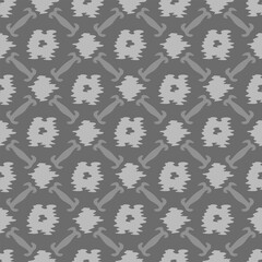 Japanese Tribal Motif Diamond Vector Seamless Pattern