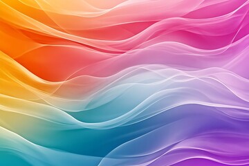 Fototapeta premium Abstract Colorful Waves Background