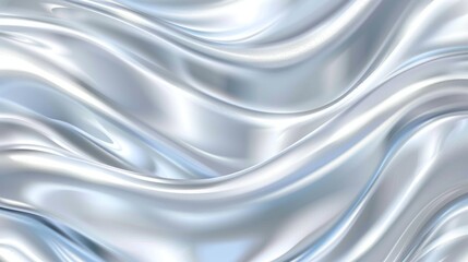 Naklejka premium Abstract shiny metallic aluminum foil texture with sparkling silver surface for wallpaper decoration