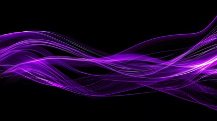 Abstract Purple Wave Background. Illustration background for presentation 