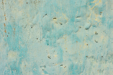 Abstract old blue painted wall
