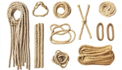Assorted Ropes and Cordage