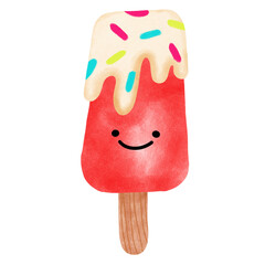 Strawberry ice cream