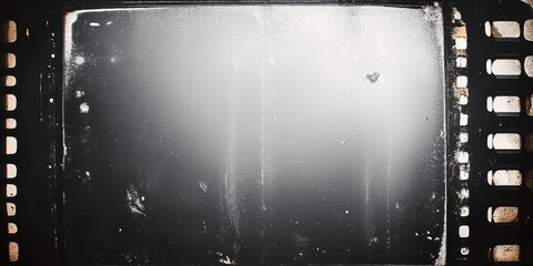 Obraz premium Vintage Film Strip with Textured Background
