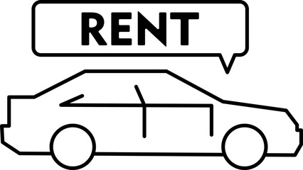 Car Rent Icon