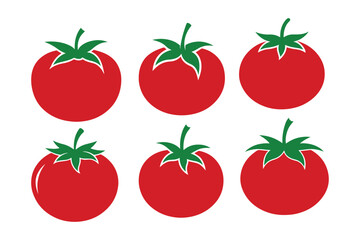 Tomato vector bundle  illustration, Tomato silhouette vector bundle